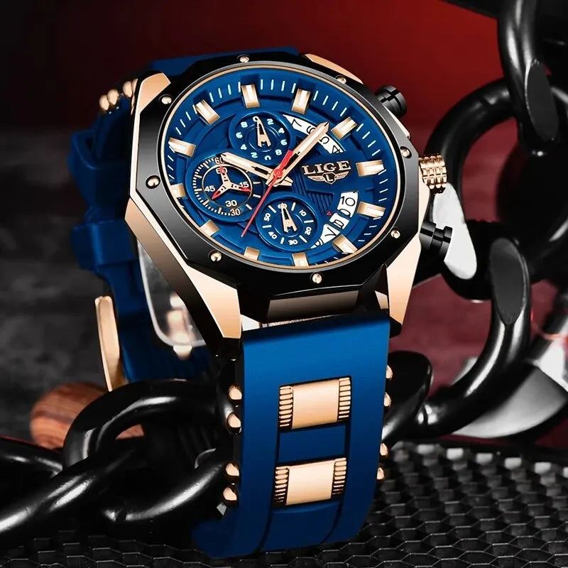 Relógio Masculino LIGE Lux Sport - MobrekShop